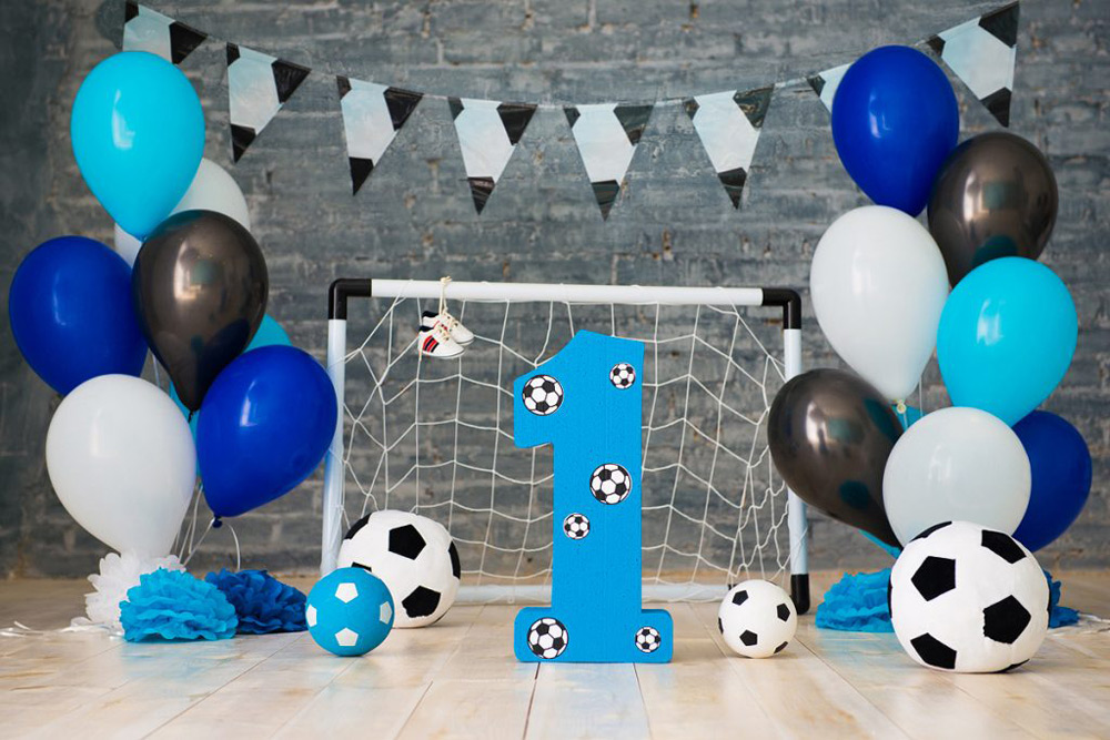 Украшение дома на день рождения в стиле Футбол