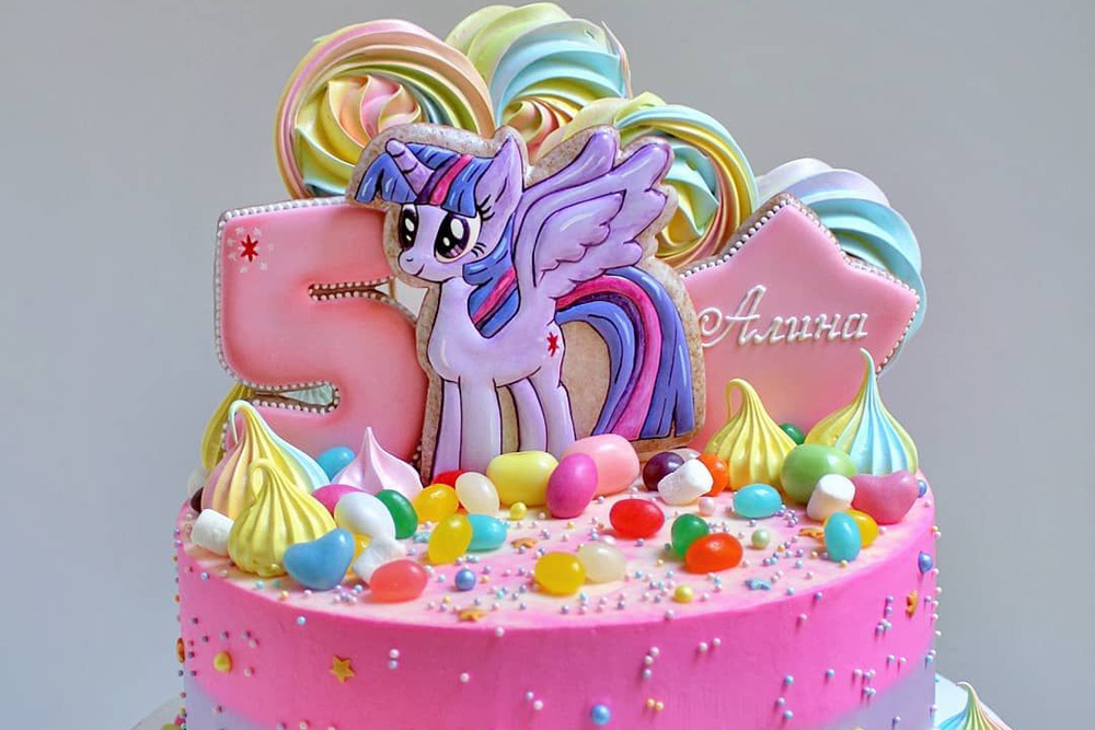 Праздничный торт My Little Pony