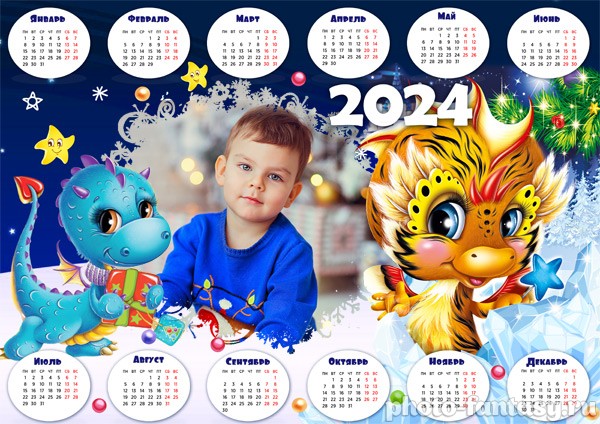 Календарь-плакат №3 на год Кролика